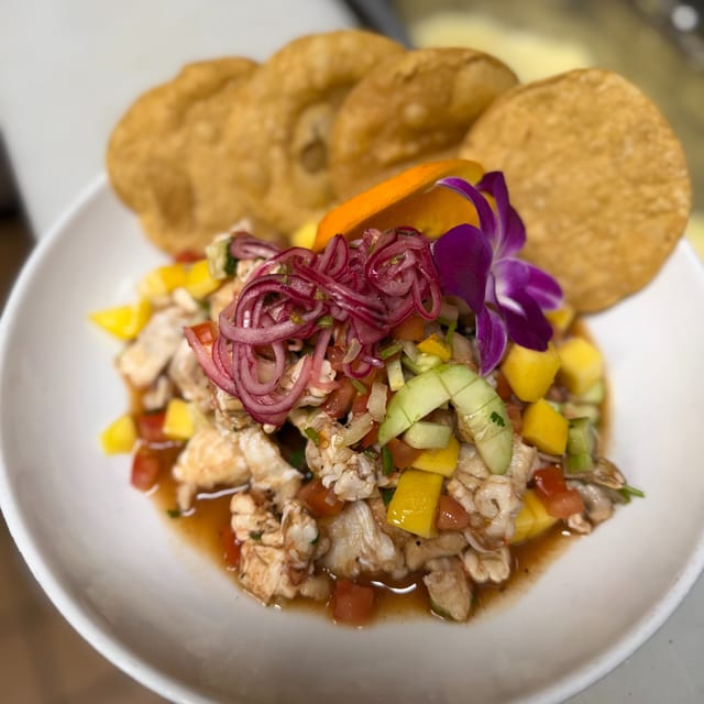 Fish Ceviche.