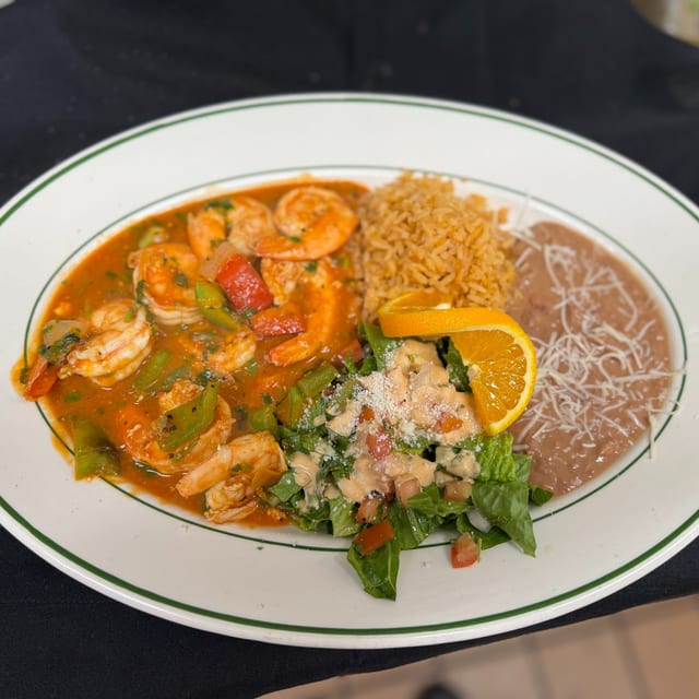 Camarones Rancheros.
